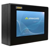 LCD monitor enclosure