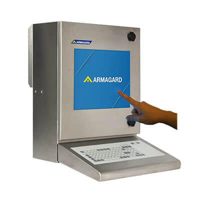 Ecran tactile compact étanche SENC-350