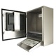 Armoire PC étanches SENC-700 avec clavier intégré - vue de côté